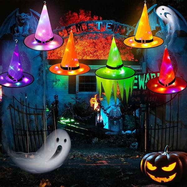 Halloween-asu noitahattu halloween-asusteet fo