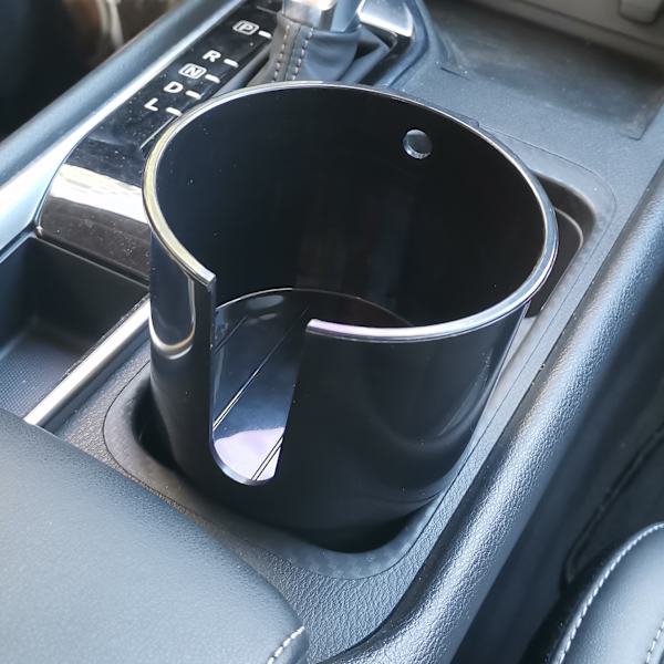 Universal kopholder til bil, kopholder til biler, forhindrer drikkevarer og kaffe i at spilde i bilen (sort)