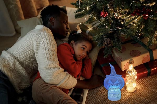 3D Illusjon Nattlys, 3D LED Skrivebordslampe, 16 Farger Opt