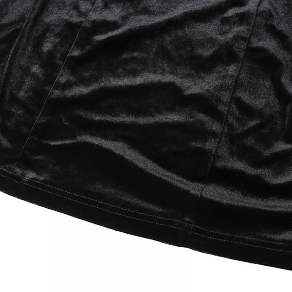 Elegant Off Shoulder Bodycon Festkjole (Sort L)