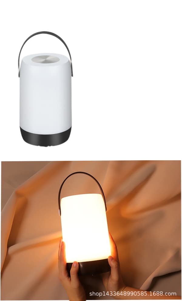 Trådløs Bordlampe med Touch-Kontrol: Bærbare Dæmpbare Nætter