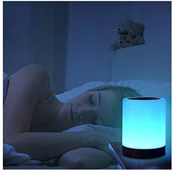 LED Natlampe Touch Lampe Sengelampe