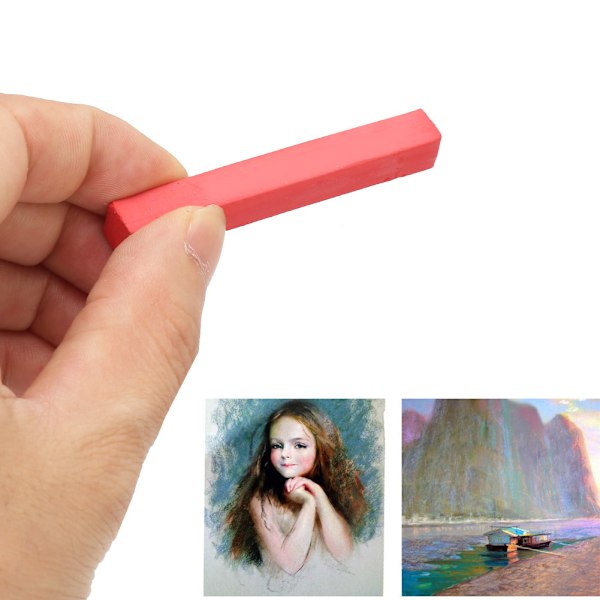 Fluorescerende kritt engangsfarging hårstenger maling kritt sett maling kritt (24 farger)