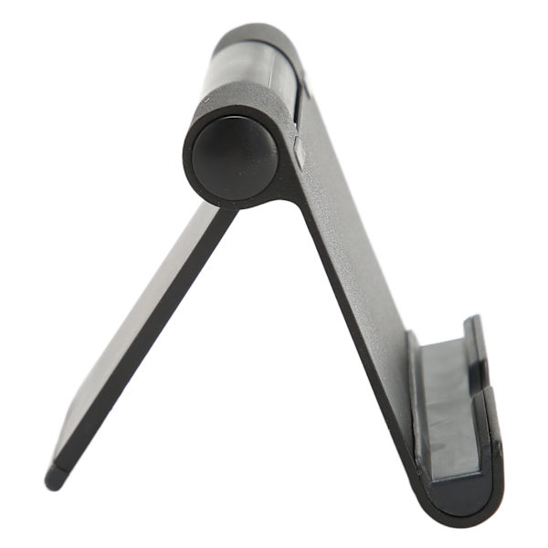 Telefonstativ Roterbar 180 Grader Foldbar Bærbar Aluminiumlegering Silikon 5kg Laste Tablet Holder Skrivebord for Kontor Svart