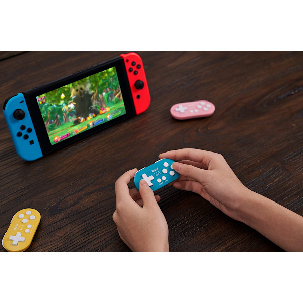 Zero 2 Bluetooth Gamepad Nyckelring Storlek Mini Controller för Blue