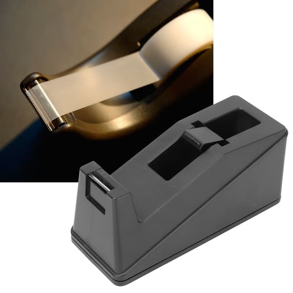 Kontorbordsdispenser i metall med sklisikker base