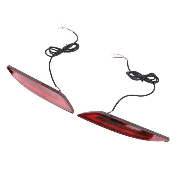 2 stk LED Baklykt Reflektor Vanntett Super Lys Lang Levetid Bumper Bremslys for Sonata 2010 til 2015
