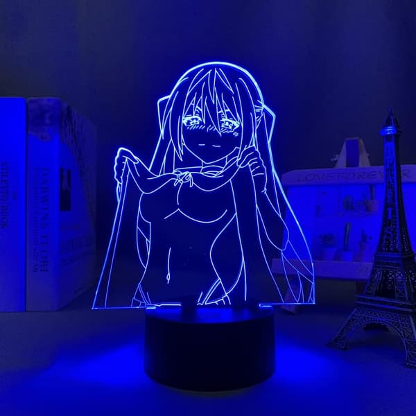 Anime Trinity Seven Sherlock Lieselotte Figur 3D Illusjon N