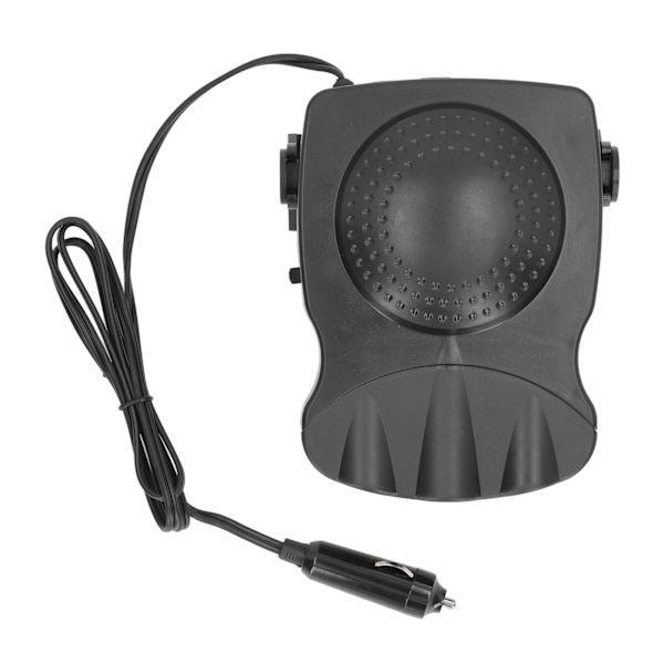 Dobbelttilstands Bilvarmer 360° Drejelig 150W ABS Bærbar Bilrudesafrimmer Afdugter 12V 12.5A 24V 9A
