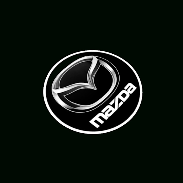 2 pakkausta sopii Mazda MAZAD -tervetulovaloon 04-15 Mazda 6 erikoismuokattu ovi laserprojektiovalo
