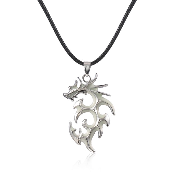 Flamd Drake Luminous Hänge Kan Glöd ihålig Drake Halsband