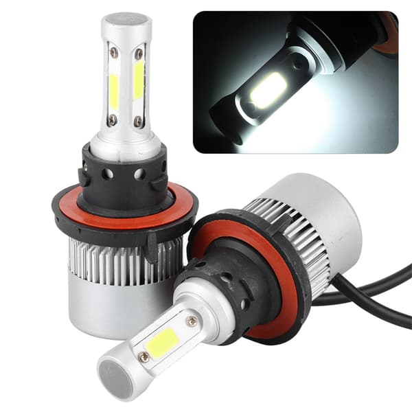 2 stk Bil Frontlys Pærer Tåkelys LED S2 H13 Universal IP67