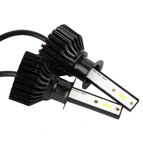 DC 9V-32V LED Bil Frontlykt IP67 Hodelykt Pærer CSP Chips Tåkelys Pære H1 Isblå