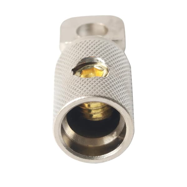 Kraftige 5/16 ringterminalstik til sikre strøm- og jordforbindelser, 4 stk., sort 0GA-5/16 Ring 2PCS