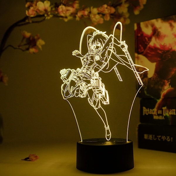 Mikasa Ackermann Action Otaku Lampa – Attack on Titan – Anime