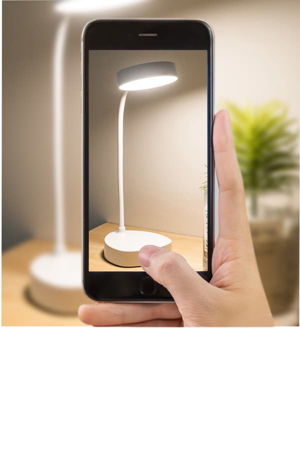Øyebeskyttelse Skrivebordslampe USB Oppladbar Trinnløs Dimming