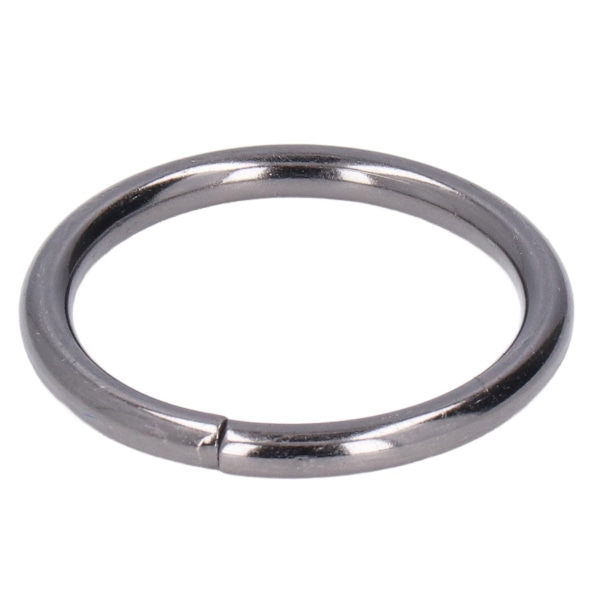 20 stk. metalringe 4x32mm jern robuste holdbare multifunktionelle udsøgte metal O-ringe Gray