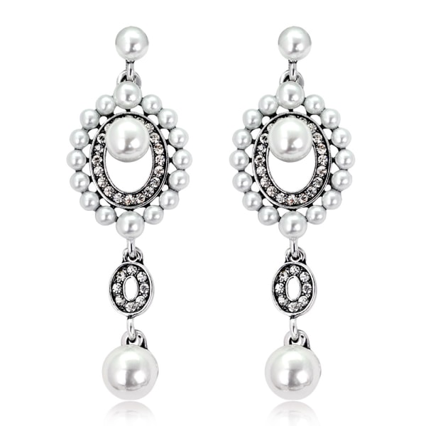 Flapper Art Deco Gatsby Örhängen 20-talets Flapper Gatsby Accesso