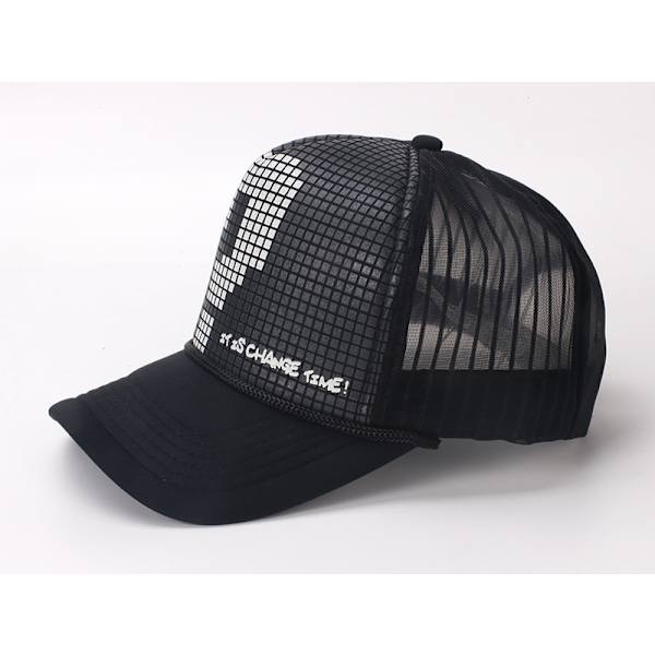 Mesh Trucker Kepsar Styva Strukturerade Främre Paneler Golf Pappa Bas D