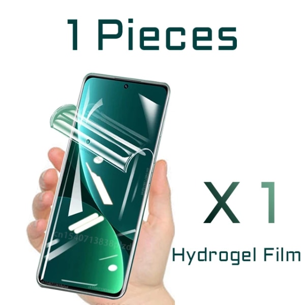Hydrogel Film för Xiaomi Mi 12S Skärmskydd Full Cover Curved