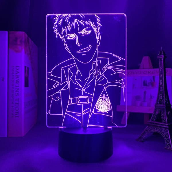 Attack on Titan 3D Anime Lampe Nat Levi Ackerman Illusion N