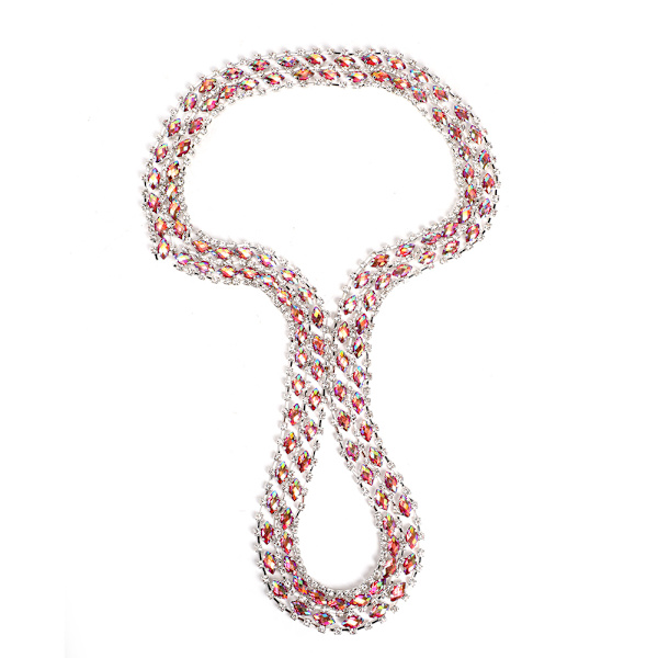 DIY Imitert Diamant Mesh Wrap Rull Krystall Rhinestones Bånd Bryllupsdekor