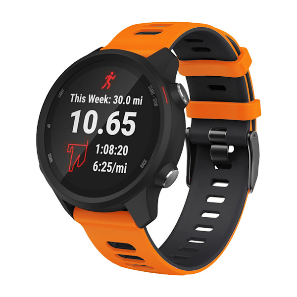 Urheiluranneke yhteensopiva Samsung Galaxy Watch 5/4 40mm/44mm rannekkeen kanssa, ei aukkoja Pehmeä silikoni Vaihtorannekkeet Rannekoru