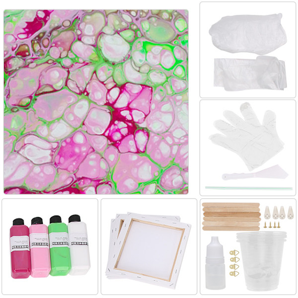 Flydende malingssæt Flydende maling Pigment Børn DIY Materiale Tegneværktøj KunstmaterialerMaldiverne