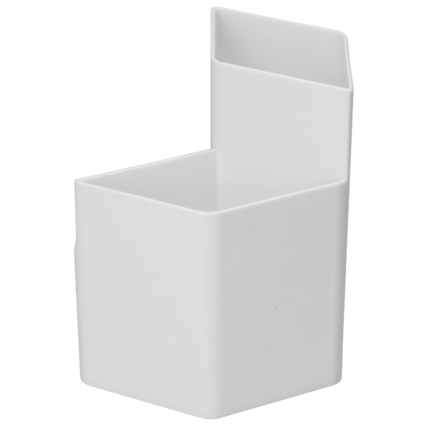 Penholder 3 Gitter Multifunktionel Sød Plastik Hvid Pen Organizer til Studererum Kontor Klasseværelse