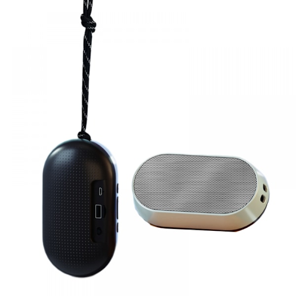 Bluetooth 5.0-högtalare, stereoljud, 15 timmars speltid, utomhus
