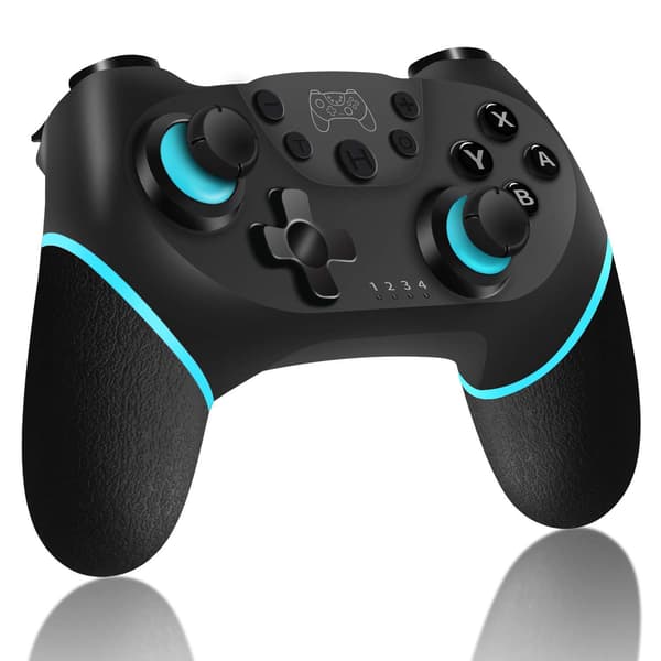 Bluetooth trådløs gamepad joystick til Nintendo Switch, 6-8 timers batterilevetid, ergonomisk design