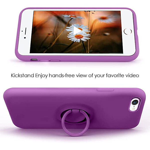 Kompatibel med iPhone SE 2022 Fodral 4.7 tum, iPhone SE3 Fodral