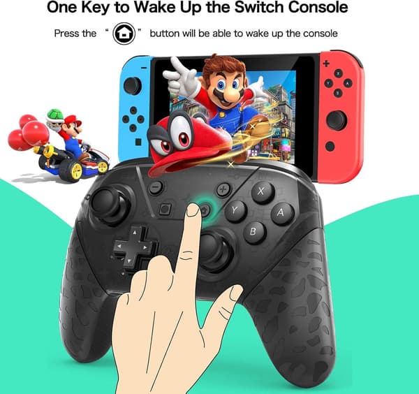 Langaton Pro -ohjainyhteensopiva Switch Suppon kanssa