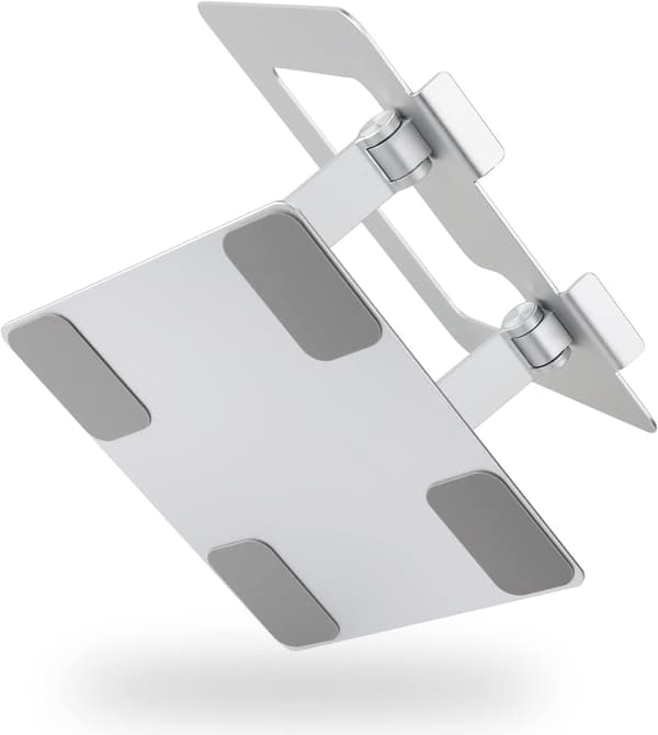 Ergonomisk Justerbart Laptopstativ - Robust Bærbart Skrivebordstativ for 17.3\" Laptoper & Notebooker