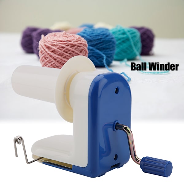 Bärbar garnvinda handdriven ullsträng fiberbollvinda