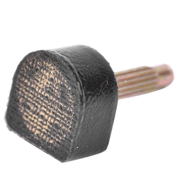 20 st höga klackar spets svart TPU järn U-typ skor reparation ersättningssatser tillbehör606A(12MMx12MM)