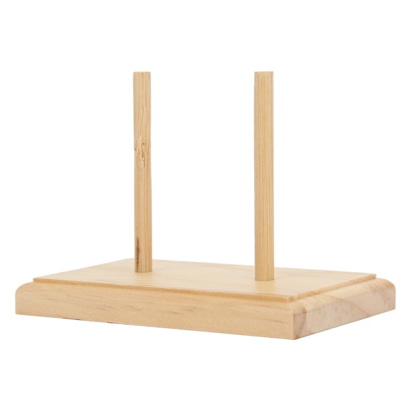 Broderisting Trådholder Tråd Spole Bobbin Rack Organizer med 2 Skaft