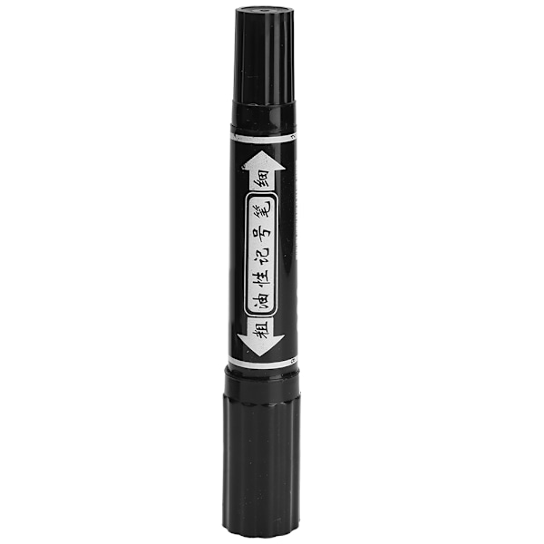 Merkki Pen Oily Paksu Iso Kaksipuolinen Allekirjoitus Merkki Kynät Korostus Maalaus Työkalut (Musta)
