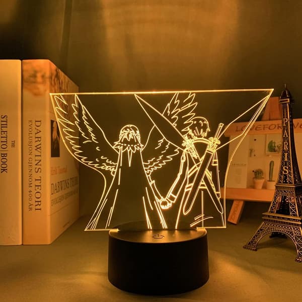 SAO Anime Figur LED Lys Søte Gutter & Jenter Julebursdag