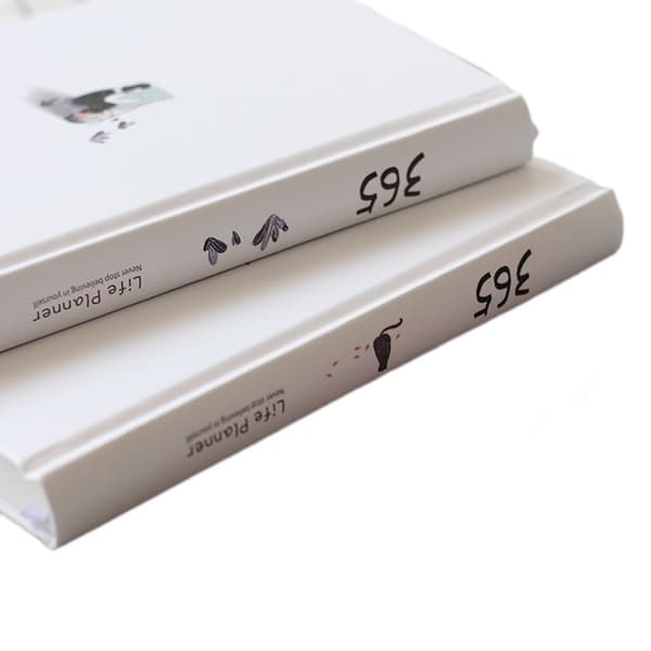 Shining Soul Kreativ Sød Notesbog Hard Cover, 365 Dage Ye
