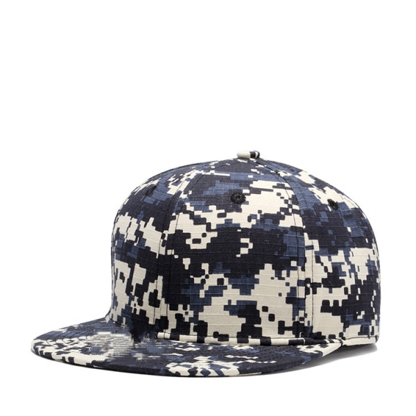 Klassisk Snapback-hatt Hip Hop Flat Bill Visor Cap - Unisex Annons H
