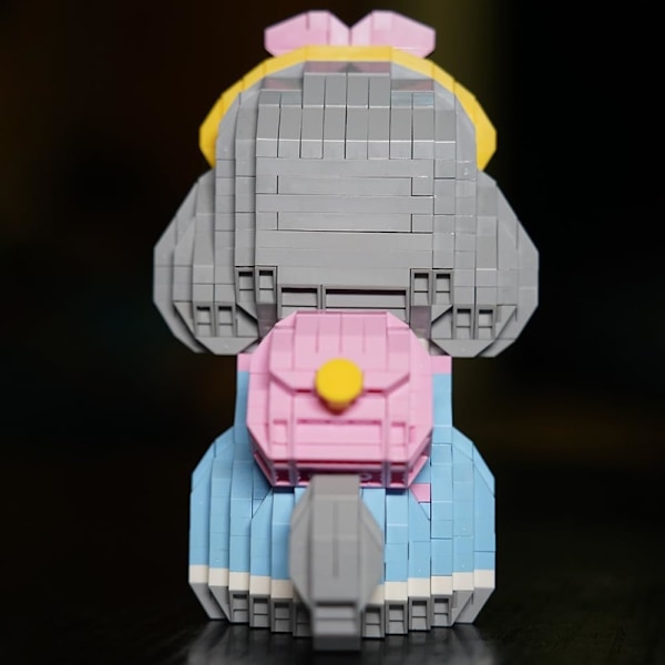 Teddy Byggeklodser, Mini Klodser Byggesæt Hund, Sød Dyre Serie Mikro Mini Byggeklodser Sæt, Hund Mikro Byggeklodser til Drenge & Piger