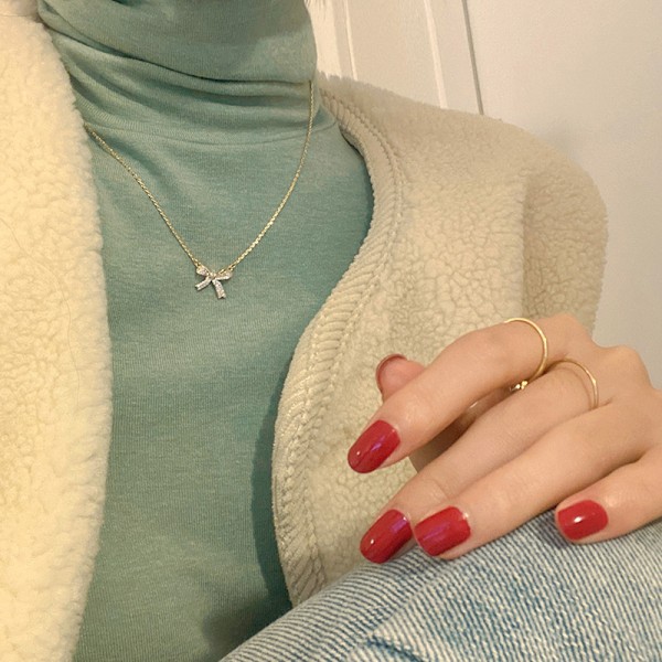 Sterling Silver Fjärilshänge Halsband, 18\"