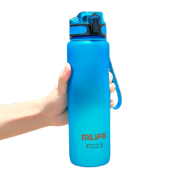 Bedste sportsvandflaske 1L, lækagesikker, BPA-fri letvægts
