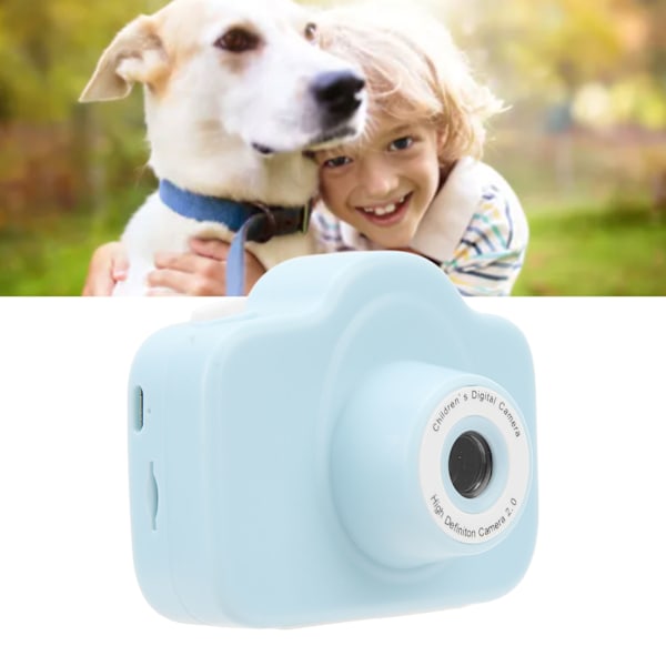 Lasten digitaalinen kamera 2000W HD 2,0 tuuman näyttö Ladattava monitoiminen lasten videokamera lelu taaperolle Blue