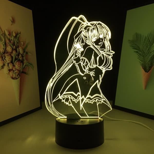 Nyeste Anime High School DxD Figur 3D Lys Børn Piger-Hig