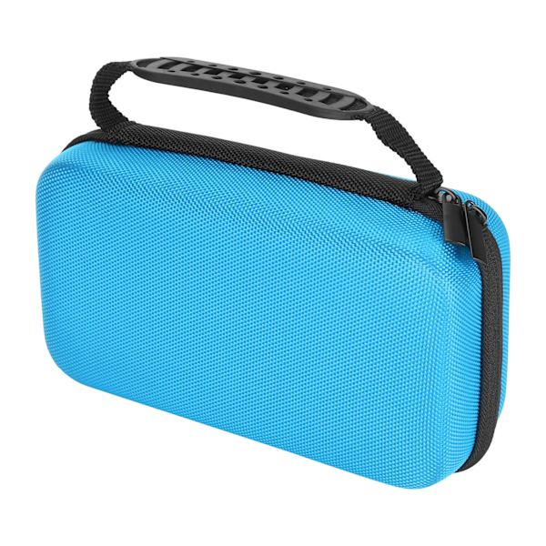 Stationery Bag MultiFunction Portable MultiPurpose LargeCapacity Pens Storage Case(Blå )
