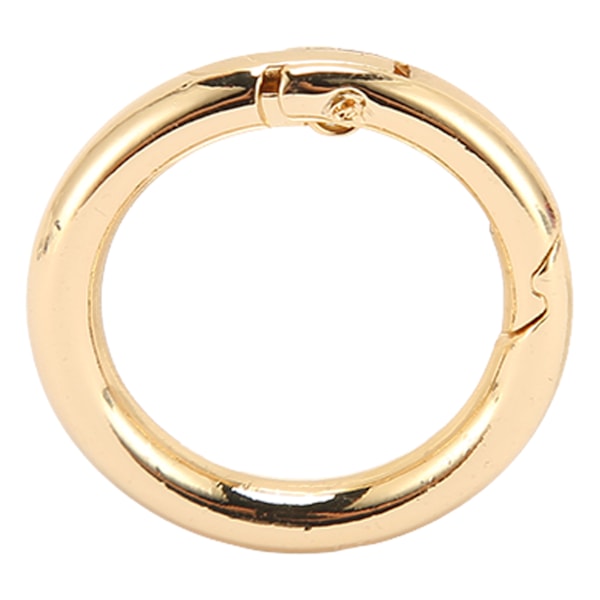20 stk. fjederlåsringe - Moderne, elegante og innovative DIY kobberfjederlåsringe til halskæder, armbånd, ankelkæder og øreringe - Guld