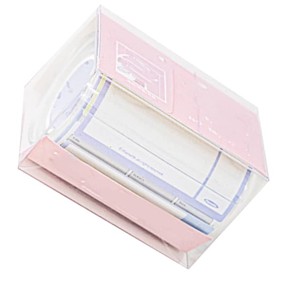 Rulle Tape Sticky Note Multipurpose Stærk Adhæsion Træk Ud Bærbare Rulle Sticky Notes til Køleskabsbeskeder Void