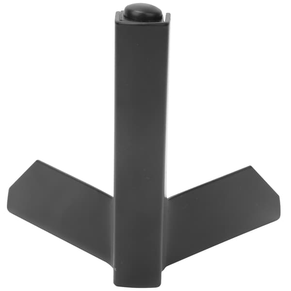 4 stk. 12 cm/4,7 tommer flyformet jernmøbler sofa tebord seng tv-skab fødder ben sort